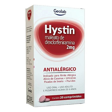 HYSTIN 2MG 20CPR