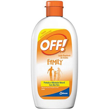 REPELENTE OFF LOCAO  FAMILY 200ML OF ESP