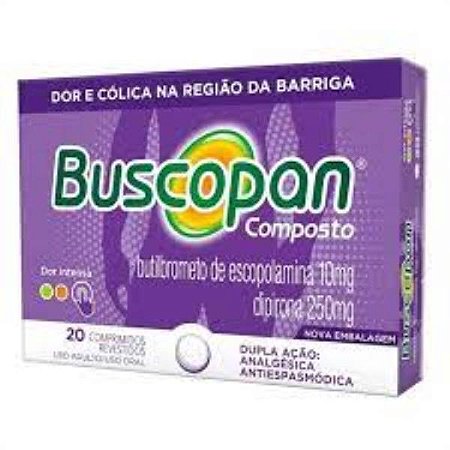 BUSCOPAN COMPOSTO 20 DRG