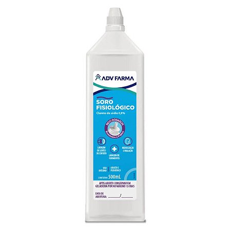 SORO FISIOLOGICO 500ML ADV