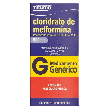 METFORMINA CL G*  50 0MG 30CPR