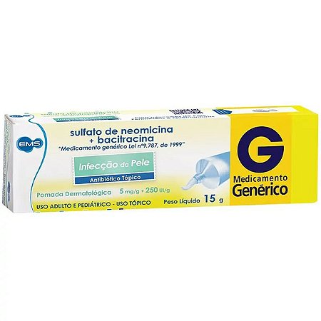 NEOMICINA+BACITRA G* PDA 15G