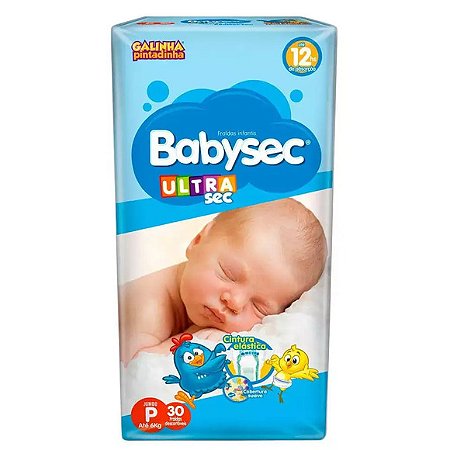 FRALDA  BABYSEC  TECT 30UN PEQ