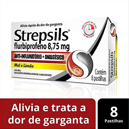 STREPSILS 8,75MG  8P AST