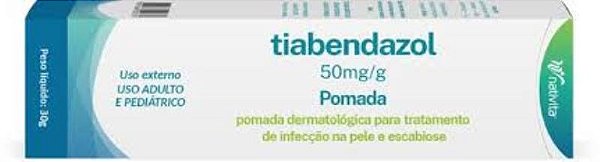 TIABENDAZOL POMADA 5 0MG/G 30G NATIVITA