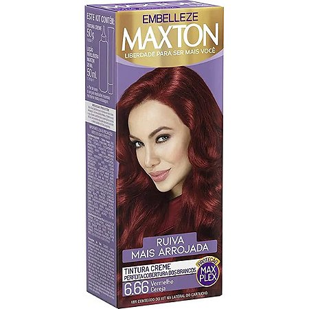 TINT MAXTON ESP 6.66 VERMELHO CEREJA