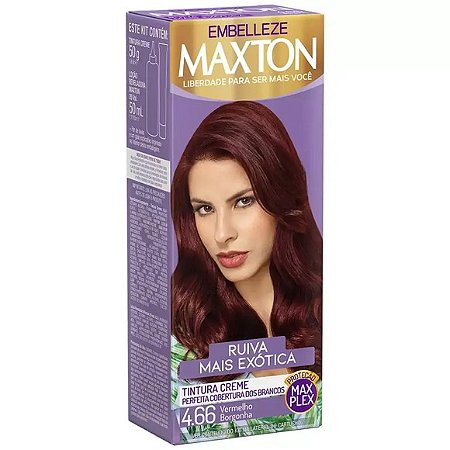 TINT MAXTON ESP 4.66 VERMELHO BORGONHA