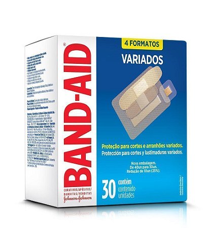 CURAT BAND-AID VARIA DOS C/30-DEMAIS PROD