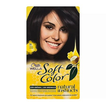 TINT SOFT COLOR  20 PRETO