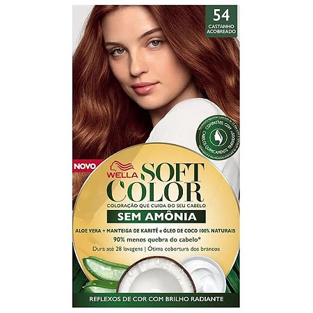 TINT SOFT COLOR  54 CASTANHO ACOBREADO