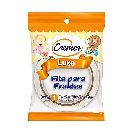 FITA ADESIVA CREMER 20M BRANCA