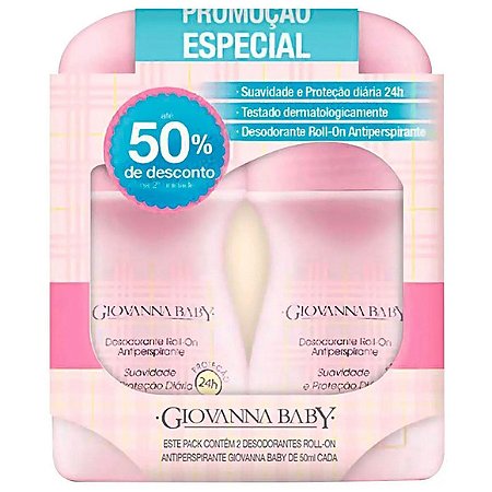 DES GIOVANNA BABY RO LLON KIT 2X50ML ROSA