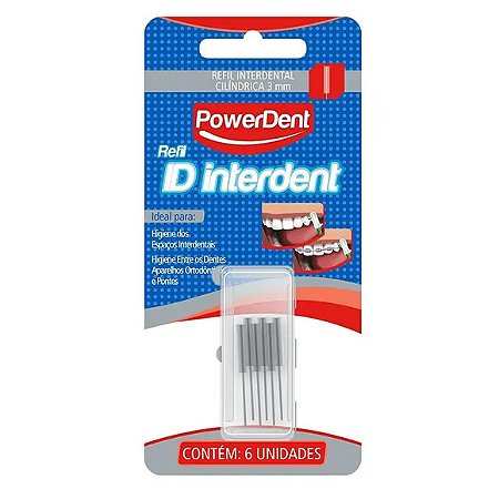 EDT POWERDENT INTERD REF 6UN CILINDR 1254