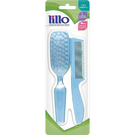 ESCOVA PENTE LILLO 964120 AZUL