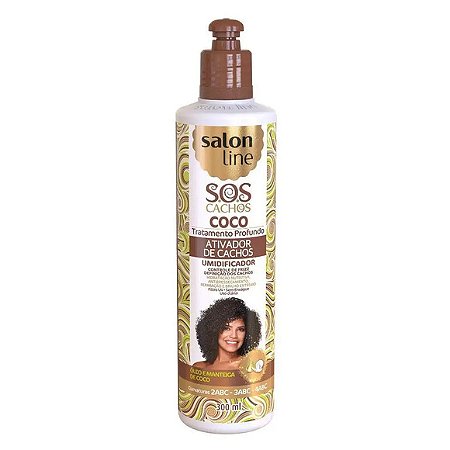 CRC SALON LINE ATIV CACH 300ML COCO