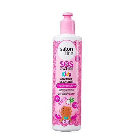 CRC SALON LINE ATIV CACH 300ML KIDS