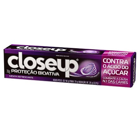 CRDT CLOSE UP  90G P ROT ATIVA BL A-CARIE
