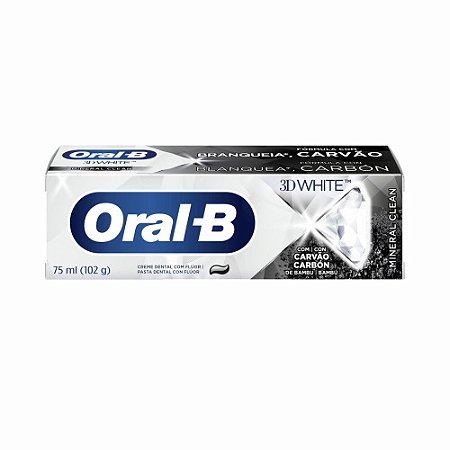 CRDT ORAL-B 3D WHITE 102G MINERAL CLEAN F