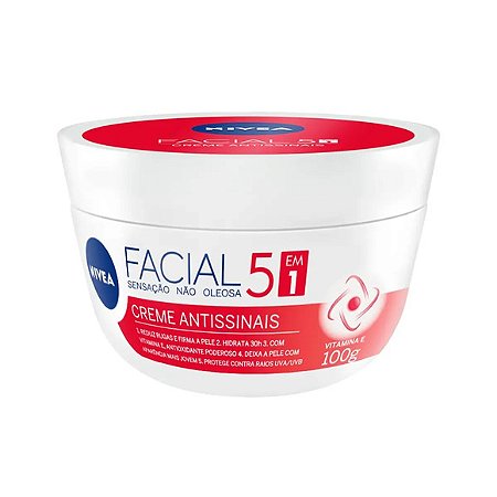 CRM NIVEA FACIAL 100 G ANTISSINAIS