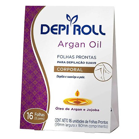 DEPIL DEPI ROLL FOLH AS CORP 16UN ARGAN O