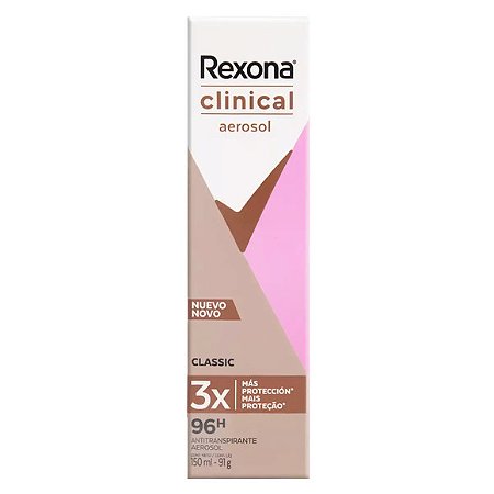 DES REXONA CLINICAL AERO 150ML F CLASSIC
