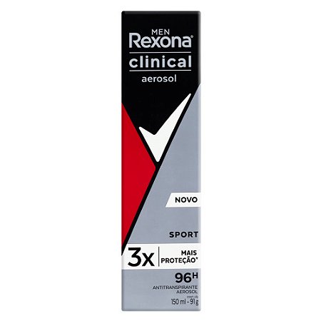 DES REXONA CLINICAL AERO 150ML M CLEAN