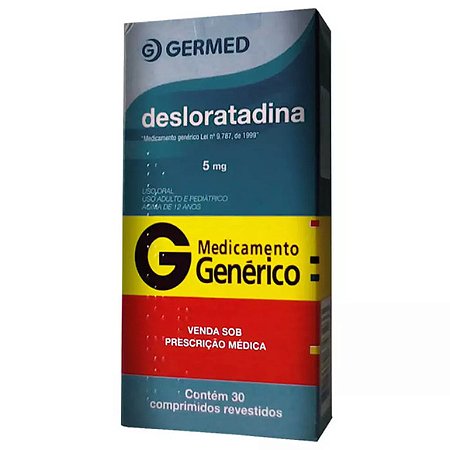 DESLORATADINA G*  5M G 30CPR