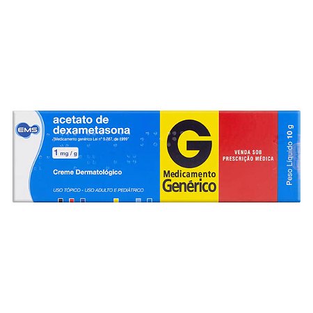 DEXAMETASONA ACET G* CRE 1MG 10G