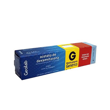 DEXAMETASONA ACET G* CRE 1MG 10G