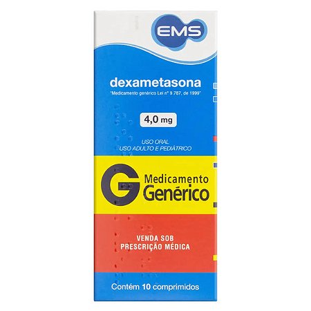 DEXAMETASONA G*  4MG 10CPR