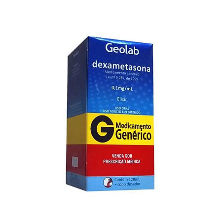 DEXAMETASONA G*  ELI XIR 0,1MG 120ML