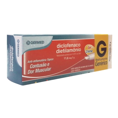 DICLOFENACO DIETILAM G*  GEL 10MG 60G