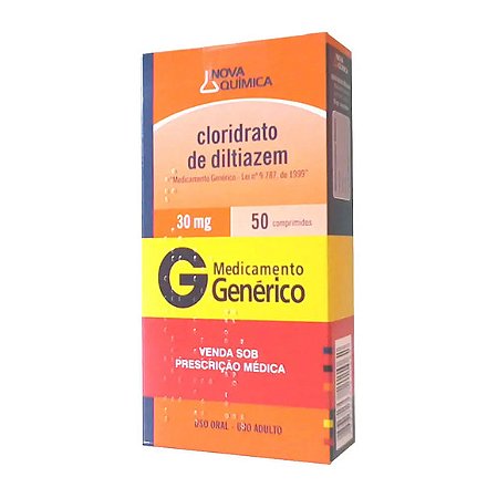 DILTIAZEM CL G*  30M G 50CPR