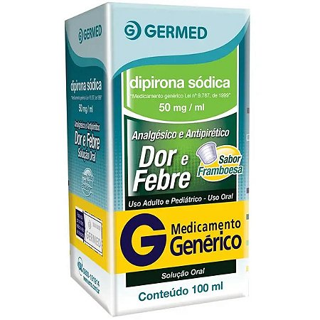 DIPIRONA SODICA G* SOL 50MG 100ML