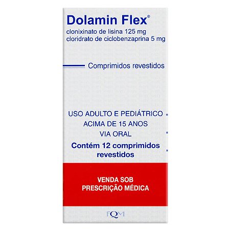DOLAMIN FLEX 125/5MG 12CPR