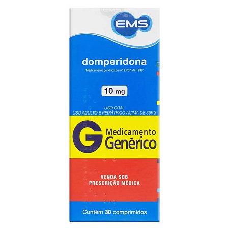 DOMPERIDONA G*  10MG 30CPR