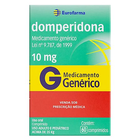 DOMPERIDONA G*  10MG 60CPR