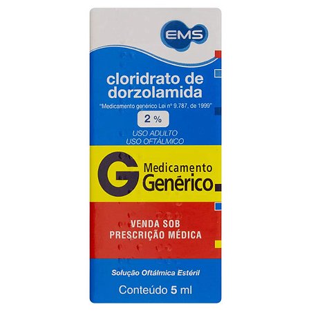 DORZOLAMIDA CL G*  O FT 20MG 5ML