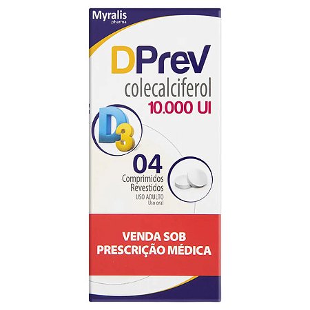 DPREV 10.000UI 4CPR