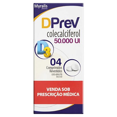 DPREV 50.000UI 4CPR