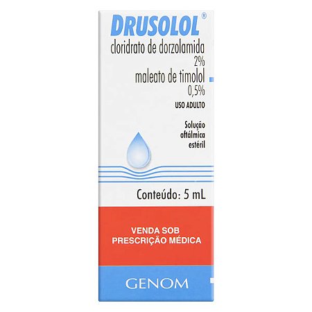 DRUSOLOL OFT 5ML