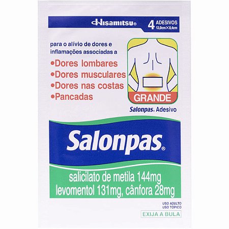 EMPLASTRO SALONPAS G RANDE 4UN