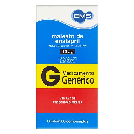 ENALAPRIL MAL G*  10 MG 30CPR