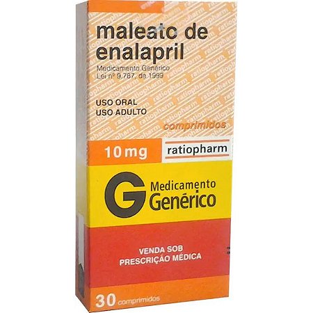 ENALAPRIL MAL G*  10 MG 30CPR