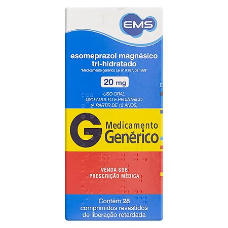 ESOMEPRAZOL MAGNE G* 20MG 28CPR