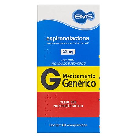 ESPIRONOLACTONA G*  25MG 30CPR