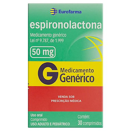 ESPIRONOLACTONA G*  50MG 30CPR