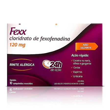 FEXX 120MG C/ 10CPR