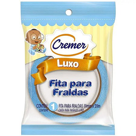 FITA ADESIVA CREMER 20M AZUL