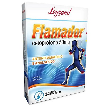 FLAMADOR 50MG 24CAP